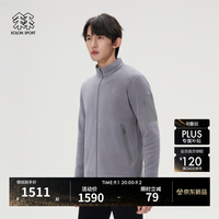 KOLON SPORT 户外抓绒衣 男士保暖透湿POLARTEC立领抓绒夹克 LHFJ6SN01