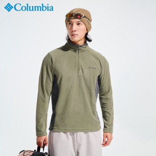 Columbia 抓绒衣男秋冬户外加厚防风防寒保暖徒步休闲外套AE6558 397 M