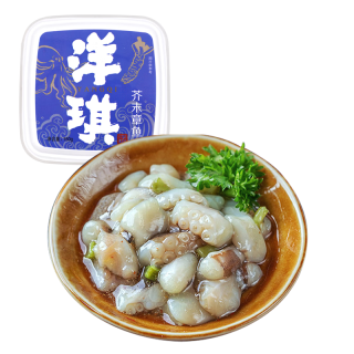 洋琪食品 海鲜日料 芥末章鱼 150g