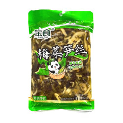 宝食 梅菜笋丝320g 不辣实惠大包装即食下饭菜雪菜即食小菜咸菜酱腌菜