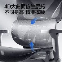 爱果乐 浮岛SPro 人体工学椅 黑色