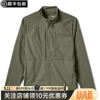 5.11 美国5.11男士户外休闲外套511战术外套弹力夹克48390 186战地绿 S