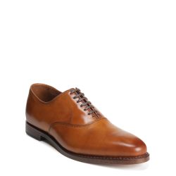 Allen Edmonds 男士牛津正装皮鞋 系带商务鞋 Goodyear固特异工艺 皮质鞋底 美国制造 胡桃棕 7 US