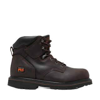 Timberland PRO Timberland 添柏岚 男式 Pit BOSS 建筑靴, 棕色