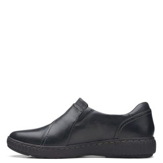 Clarks 适合成人 女性 caroline pearl 26167514 平底鞋 防滑 Caroline Pearl Black Leather 8.5
