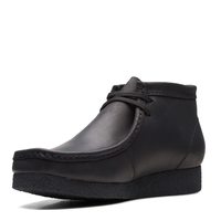 Clarks 男性 shacre boot 切克靴 高帮踝靴 时尚休闲 不防水 Shacre Boot Black Leather 7