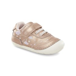 Stride Rite 适合幼儿 女性 软动力阿德琳 bg000702 时尚运动鞋 防滑 Casual Sneaker Rose Gold 6 Wide Toddler