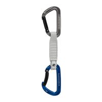 Mammut 猛犸象 Workhorse 钥匙锁 12 厘米 快速抽取直门/弯门钥匙锁,灰蓝色 12 厘米