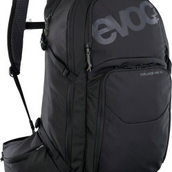 evoc Explorer Pro 背包(完美贴合,气流接触系统,气流弹性腰带,包括水囊隔层,用于水囊和防雨罩,穿着舒适,, 黑色