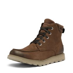 SOREL Madson 2 Moc Toe 男士防水雪地靴,烟草色,8