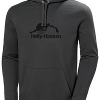 Helly Hansen 男式 Nord 图案套头连帽衫连帽运动衫(1 件装), 983 乌木
