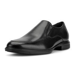 Rockport 男式 Keefer, 黑色皮革