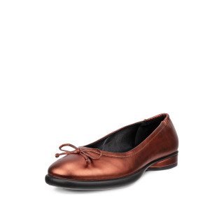 ECCO 爱步 女士雕塑 Sculpted 芭蕾平底鞋 Bronze Antik 35.5/36 EU