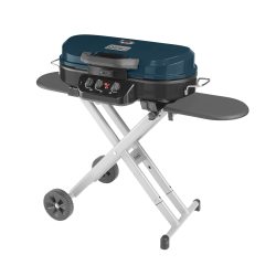 Coleman 285系列3炉头可折叠便携式丙烷烧烤炉 户外露营野炊 蓝色