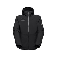 Mammut 猛犸象 Treeline 男式 3 合 1 Hs 连帽夹克, 黑色 - 黑色