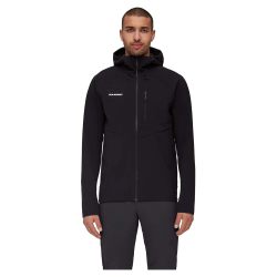 Mammut 猛犸象 男式 Ultimate Comfort So 连帽夹克, 黑色 XL