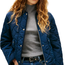 Tommy Hilfiger 汤米·希尔费格 女式其他夹克, 蓝色(深夜海军蓝)