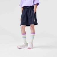 亚瑟士 童装舒适儿童夏季运动休闲棉质短裤