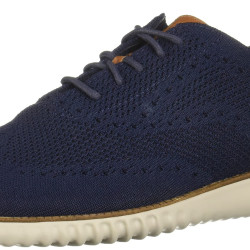 Cole Haan 男式 C27565 牛津鞋 低帮 Cole Haan 2zerog P 休闲 非防水 Marine BlueVapor Grey 尺码7