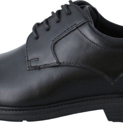 ROCKPORT 男式 查尔斯路卡普托 CHARLES ROAD CAPTOE 牛津鞋 轻量化 正装 Black 尺码6.5 Wide