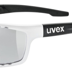 uvex sportstyle 706 V 运动眼镜 男女适用 - 变色-防雾-白色黑色哑光/烟灰色 - 均码