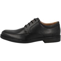 Clarks 男子 Un Aldric Park 德比鞋,Black (Black Leather -),6.5 UK