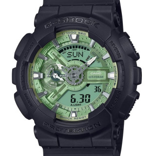 Casio 卡西欧手表 GA-110CD-1A3ER, 黑色, 运动