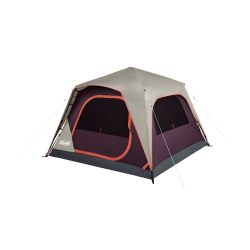 科勒曼 Skylodge 4 人即时野营帐篷,黑莓