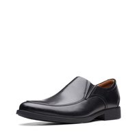 Clarks 其乐 男式 Widdon Step 乐福鞋, 黑色皮革