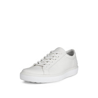 ECCO 爱步 男士柔酷60周年 Soft 60 时尚运动鞋 White Opulenter Garten 42/42.5 EU