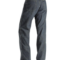 Wrangler Big Rugged Wear 男士 宽松直筒牛仔裤，Mediterranean，32W x 30L