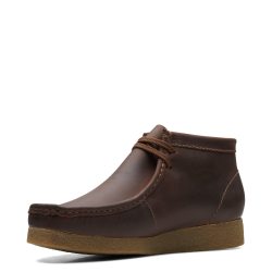 Clarks 男士 Shacre 踝靴 皮革（Beeswax） 40 EU