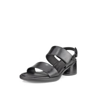 ECCO 爱步 女士 Geformter 35 Luxe-riemen 凉鞋 黑色 37 EU