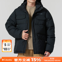 Columbia 棉服男秋冬款户外运动金点热能夹棉防风外套防寒保暖棉袄WE4552 010