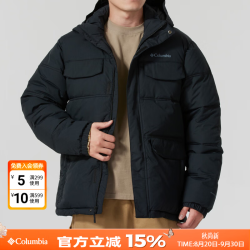 Columbia 棉服男秋冬款户外运动金点热能夹棉防风外套防寒保暖棉袄WE4552 010