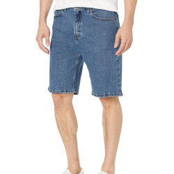 WRANGLER 男式 authentics 舒适 FLEX 牛仔短裤 轻微磨洗 33