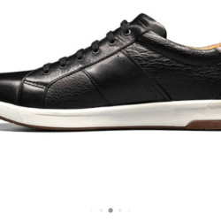 Florsheim 男式 14307f P 运动鞋 14307-221 时尚运动鞋 透气 休闲 Black 尺码10