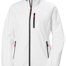 Helly Hansen 女士防水中层夹克 抓绒内衬透气 帆船运动外套 001 白色 X-Small