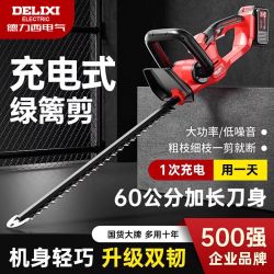 德力西 绿篱机园林电动修剪机 2.0AH单电座充