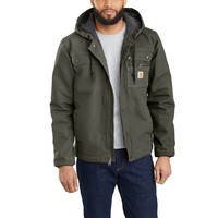 Carhartt 男士 棉质轻质夹克 现代 Moss 尺码Large
