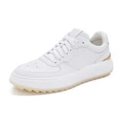 Cole Haan 男式 GrandPro Topspin 高尔夫运动鞋, 光白色/光纤白
