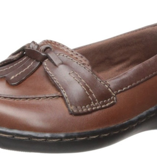 Clarks 女式 平底鞋 26123943 CLK-8191001 乐福鞋 轻便 休闲 Brown Multi 尺码5