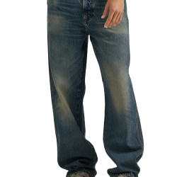 Wrangler 男士 Deconstructed 宽松牛仔裤,Idioteque,34W x 32L, Idioteque