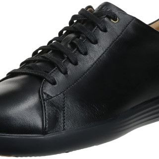 Cole Haan 男式 Grand Crosscourt Ii 运动鞋 CH-JAN22-1094 时尚运动鞋 缓震 休闲 Black LeatherBlk 尺码10.5