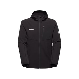 Mammut 猛犸象 男式 Madris Light Ml 连帽夹克 男式徒步衬衫, 黑色 XL