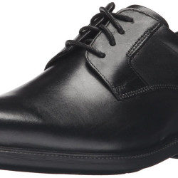 ROCKPORT 男性 查尔斯路平头鞋 CHARLES ROAD PLAIN TOE 牛津鞋 缓震 正装 Black 尺码9.5
