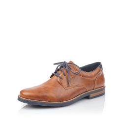 Rieker 男式 13500-25 derbys Brown (Peanut/Ozean 25) 7.5 UK