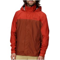 MARMOT 男式 Precip Eco 夹克, 山核桃/黄芩 - 最新系列