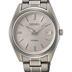 Seiko 精工 男士 指针 石英手表 金属表带 SUR369P1