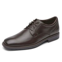 Rockport 男式 简约尖头 新一代简约尖头 cj3205 牛津鞋 柔软 Oxford Dark Brown 8